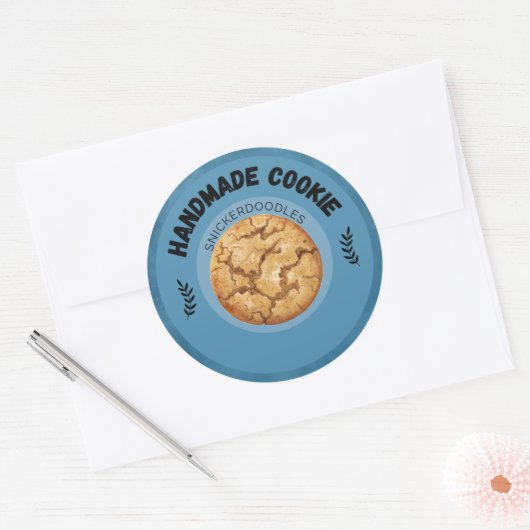 Aangepaste Snickerdoodle Cookie Labels (Envelop)