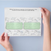 Aangepaste snoepbar wrappers voor belastingtijd Bo Flyer (Hand)