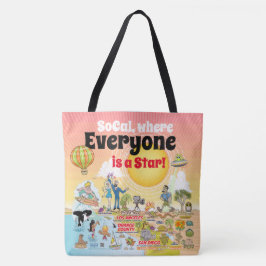 Aangepaste SoCal-Canvas tas