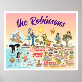 Aangepaste SoCal Dream Poster