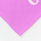 Aangepaste Softball Fleece Blanket Deken (Hoek)