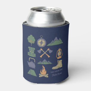 Aangepaste Souvenir Camping Collage Campers Blikjeskoeler