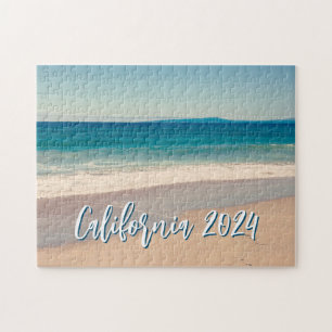 Aangepaste Souvenir Foto Oceaan Blauwe Schilderach Legpuzzel