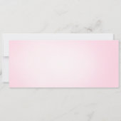 Aangepaste Spa Day Massage Roze Voucher Certificaa Kaart (Achterkant)