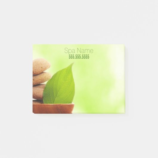 Aangepaste spa-Post-it® notes (Voorkant)