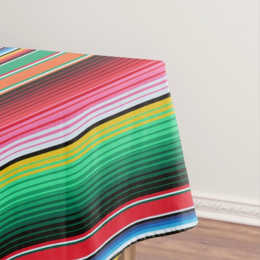 Aangepaste Spaanse Serape Mexican Blanket Fiesta Tafelkleed (Voorbeeld)