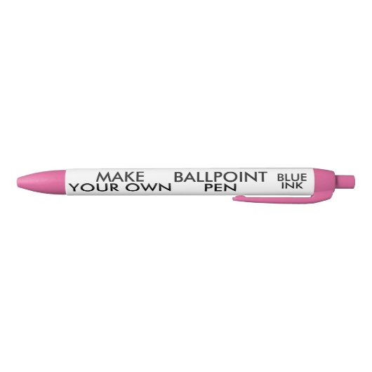 Aangepaste, speciaal voor PINK-ballpoint bestemde Blauwe Inkt Pen (Bodem)