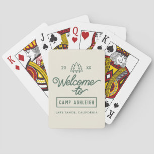 Aangepaste speelkaarten Camp Bachelorette