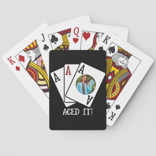 Aangepaste speelkaarten, gepersonaliseerde foto op pokerkaarten (Achterkant)
