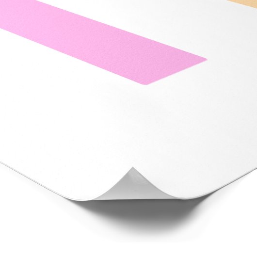 Aangepaste speelruimte voor pom-pasta's poster (Hoek)