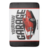 Aangepaste spierkraan 1967 Roodspoeling Badmat (Voorkant Verticaal)