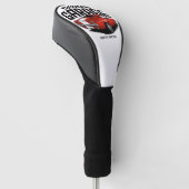 Aangepaste spierkraan 1967 Roodspoeling Golfheadcover (Schuin)