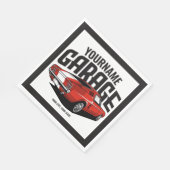 Aangepaste spierkraan 1967 Roodspoeling Servet (Hoek)