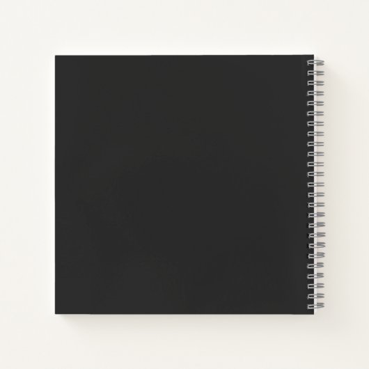 Aangepaste spiraal Notitieboek Design op Zazzle: P (Achterkant)