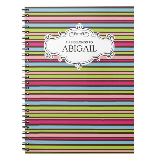 Aangepaste spiraalvormige Notitieboeken (Voorkant)