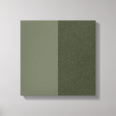 Aangepaste Split Textured Moss Canvas - Licht & Do (Voorkant)