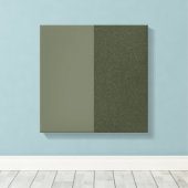 Aangepaste Split Textured Moss Canvas - Licht & Do Afdruk (Insitu (Houten vloer))