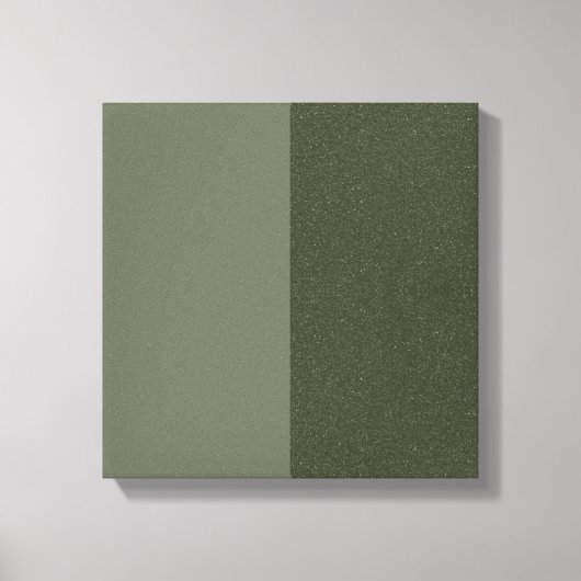 Aangepaste Split Textured Moss Canvas - Licht & Do Afdruk (Voorkant)