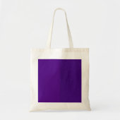 Aangepaste Split-Tone Paarse Canvas Canvas tas (Voorkant)