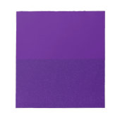 Aangepaste split-tone Paarse Notitieblok (Voorkant)