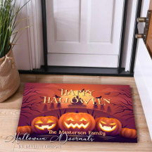 Aangepaste Spooky Pompoenen Happy Halloween