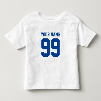 Aangepaste sport football jersey voor peuter kinder shirts