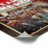 Aangepaste Sport Memory Mate Sjabloon Canada Flag Poster (Hoek)