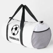 Aangepaste sport plunjezak met voetbal logo (Rechterhoek)
