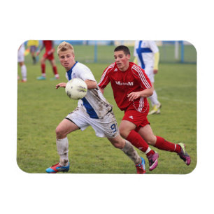 Aangepaste sportfoto Magnet Magneet