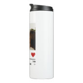 Aangepaste Spotify koppel muziek Jubileum met code Thermosbeker (Geroteerd rechts)