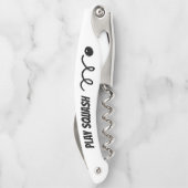 Aangepaste squashbal kurkentrekker (Achterkant)