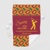 Aangepaste SRI LANKA Golfhanddoek (Insitu)