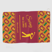 Aangepaste SRI LANKA Golfhanddoek (Horizontaal)