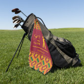 Aangepaste SRI LANKA Golfhanddoek (Groen)