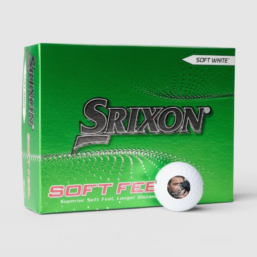 Aangepaste Srixon Soft Feel - Persoonlijk Golf Cad Golfballen (Verpakking)