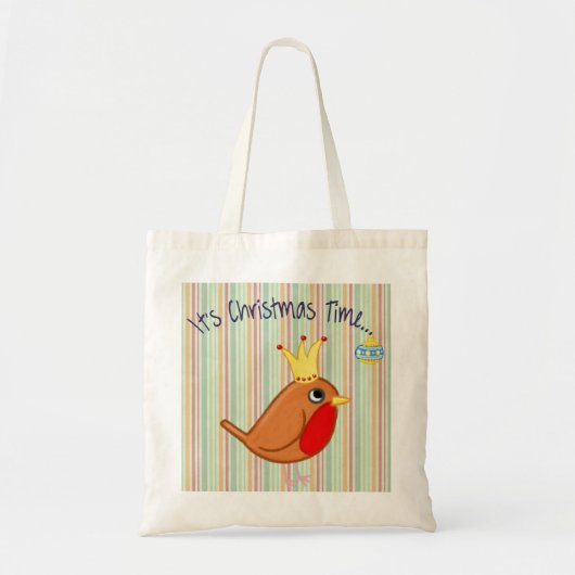 Aangepaste staartvogel tote bag (Voorkant)