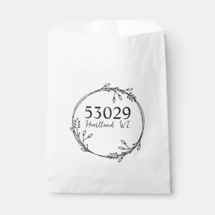 Aangepaste Stad & Staat Krans Boerderij Theedoek, Bedankzakje