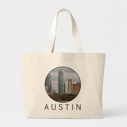 Aangepaste stadsfotografie grote tote bag (Voorkant)