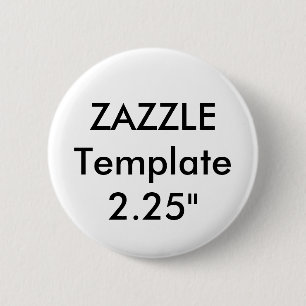 Aangepaste standaard Ronde Button van 2,25 inch