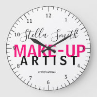 Aangepaste standaardklok voor Makeup Artist