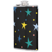 Aangepaste Star Pattern Bier & Wijnfles Heupfles (Links)