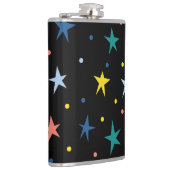 Aangepaste Star Pattern Bier & Wijnfles Heupfles (Rechts)