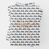 Aangepaste startdag motorfiets Inpakpapier Vel (In situ)