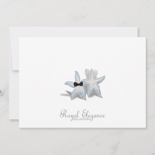 Aangepaste starvis Beach 5x7 uitnodiging (Achterkant)