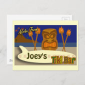 Aangepaste statusbalk briefkaart (Voorkant / Achterkant)