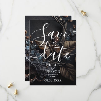 Aangepaste Steampunk Metal Vlinder Bruiloft Save The Date