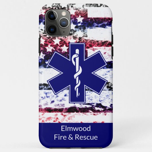 Aangepaste stedenbrand en redding  Case-Mate iPhone case (Achterkant)