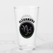 Aangepaste Steenbok Glas (Voorkant)