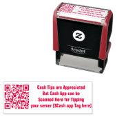 Aangepaste stempel met QR-code voor Tips (In situ)