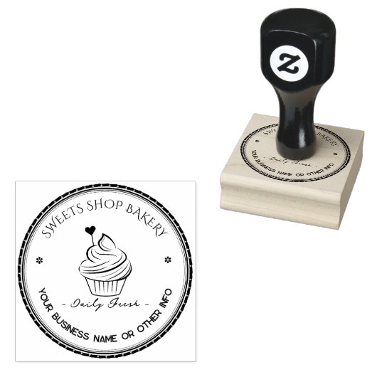 Aangepaste stempel Rubber | Elegante zelfgemaakte  (Gestempeld)